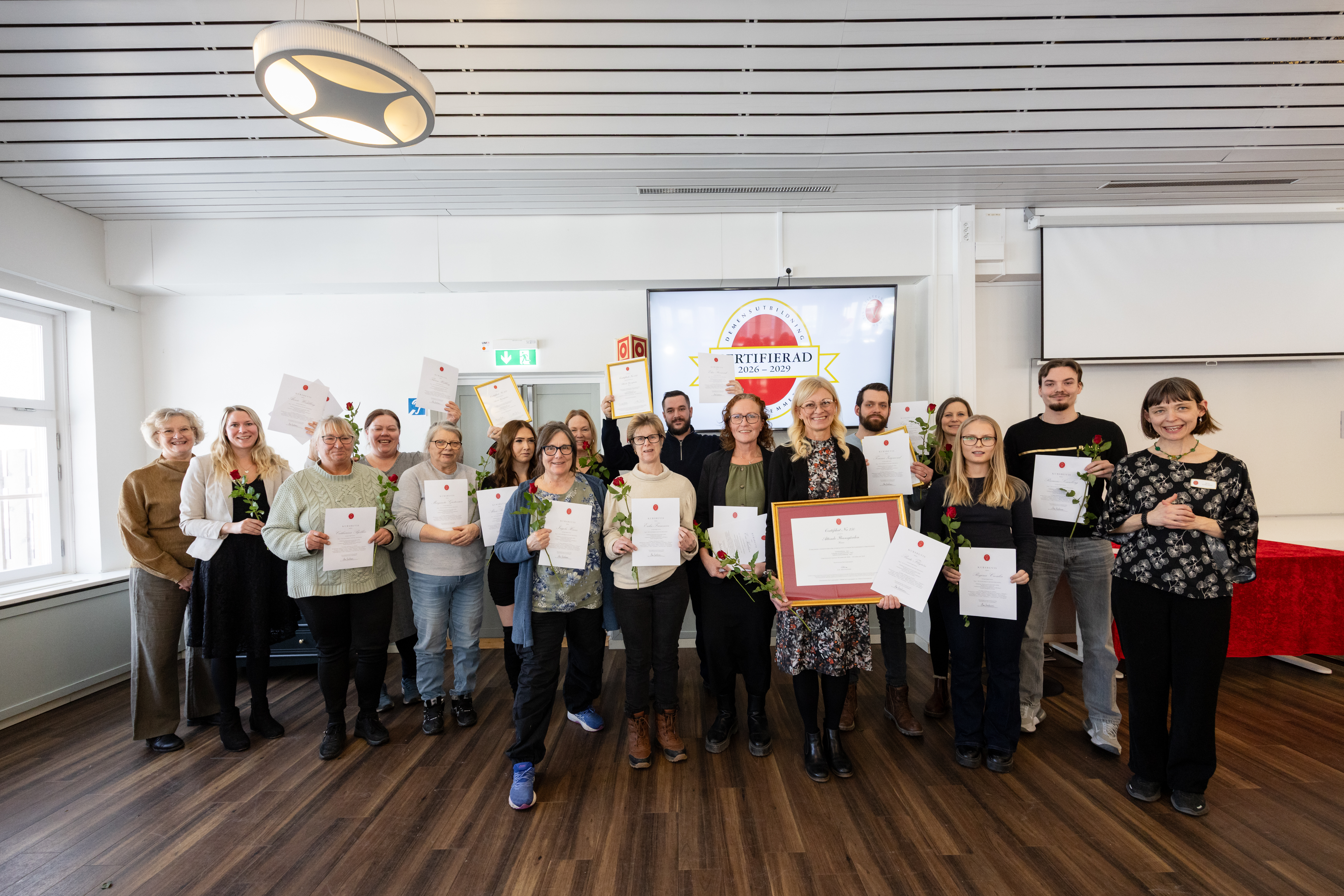 Attendo Iliansgården medarbetare Silviacertifiering