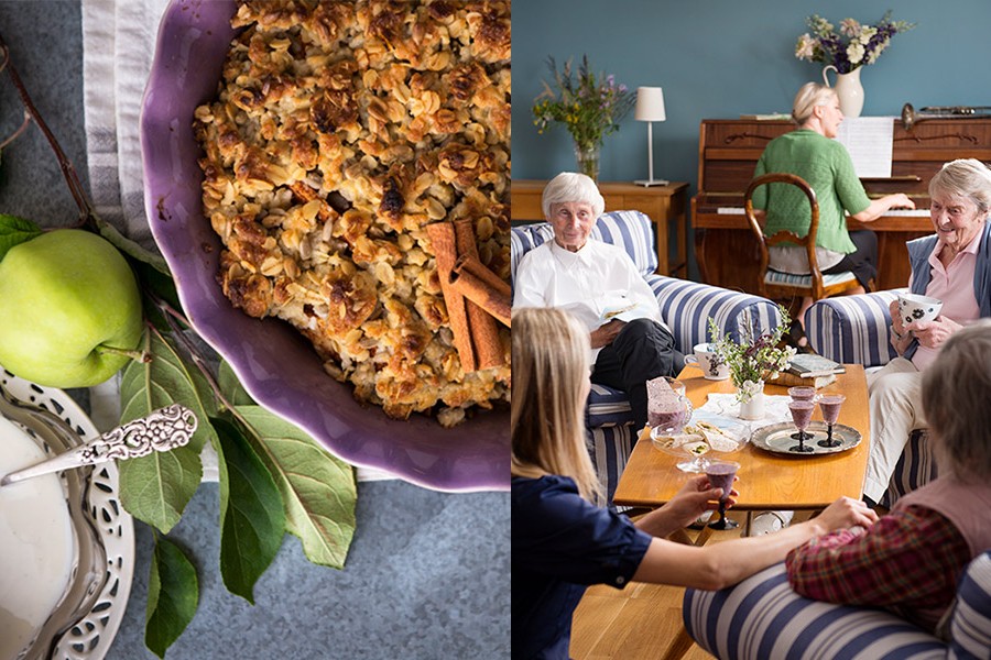 ”Middagarna &#228;r alltid goda och efterr&#228;tterna &#228;r pricken &#246;ver i:et” - Torborg 79 &#229;r