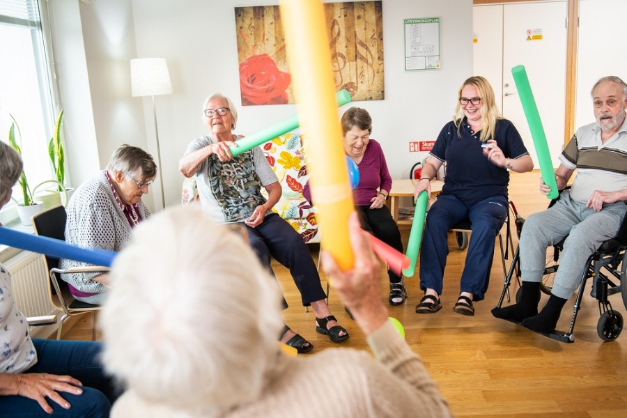 Flytta till äldreboende