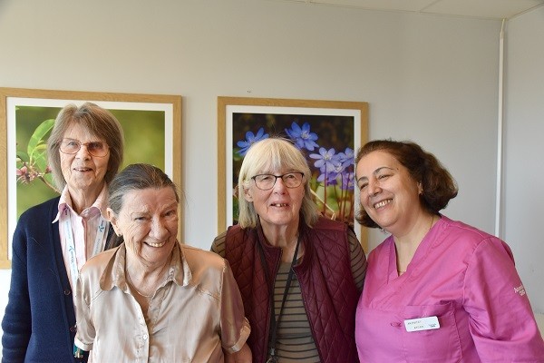 Nancy, Kerstin, Marianne och Aycan 